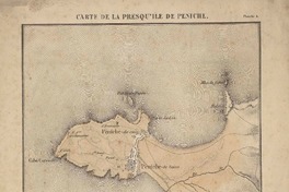 Carte de la presqu'ile de Peniche  [material cartográfico] Henri Plon, éditeur ; gravé par Erhard Schièble.