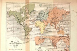Planisphére indiquant les possessions Portugaises au XVIme. siecle [material cartográfico] : dressée par A. Vuillemin; gravé par E. George.