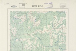 Estero Chamil 400000 - 730000 [material cartográfico] : Instituto Geográfico Militar de Chile.