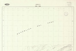 Arica 1800 - 7000 [mapa] : Instituto Geográfico Militar de Chile.