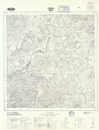 Camiña 1900 - 6900 [material cartográfico] : Instituto Geográfico Militar de Chile.