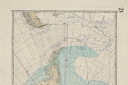 Sector Antártico Chileno desde el meridiano 53 W. hasta el 90 W. [material cartográfico] : por la Armada de Chile.