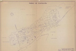 Pueblo de Chapiquiña  [material cartográfico] Ministerio de Vivienda y Urbanismo, Unidad de Desarrollo Urbano Arica.