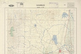 Catapilco 323000 - 711500 [material cartográfico] : Instituto Geográfico Militar de Chile.
