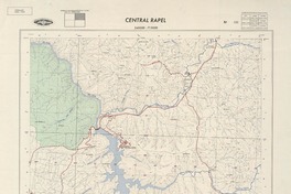 Central Rapel 340000 - 713000 [material cartográfico] : Instituto Geográfico Militar de Chile.