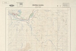 Central Sauzal 341500 - 703000 [material cartográfico] : Instituto Geográfico Militar de Chile.