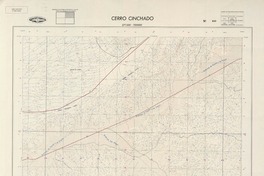 Cerro Cinchado 271500 - 700000 [material cartográfico] : Instituto Geográfico Militar de Chile.