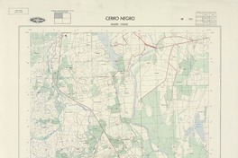 Cerro Negro 364500 - 722230 [material cartográfico] : Instituto Geográfico Militar de Chile.