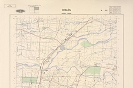 Chillán 363000 - 720000 [material cartográfico] : Instituto Geográfico Militar de Chile.