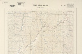Cerro Agua Blanca 311500 - 710730 [material cartográfico] : Instituto Geográfico Militar de Chile.