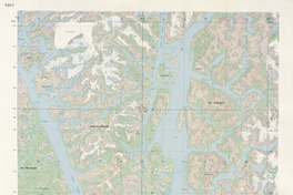 Brazo del Norte 4930 - 7440 [material cartográfico] : Instituto Geográfico Militar de Chile.