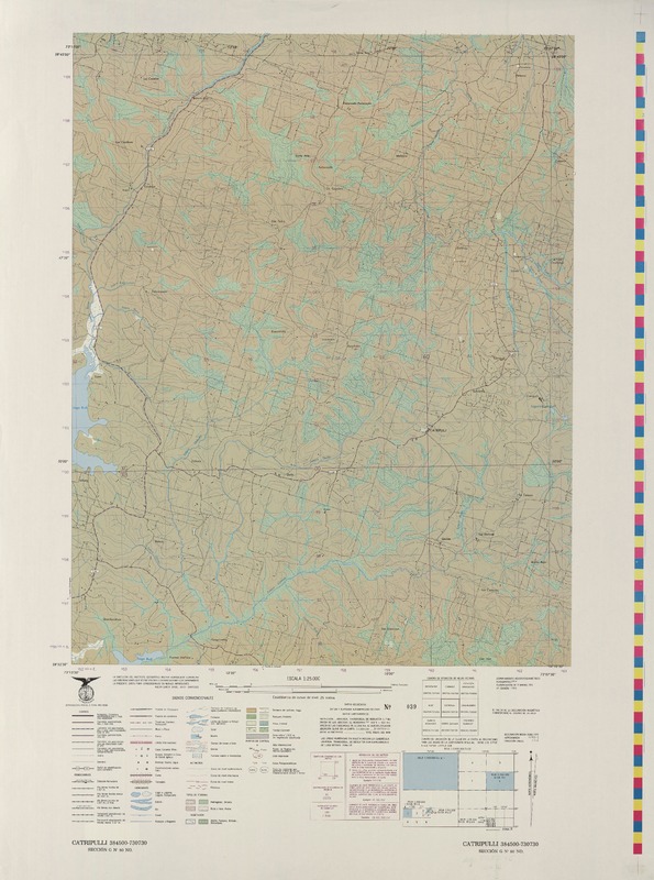 Catripulli 384500- 730730 [material cartográfico] : Instituto Geográfico Militar de Chile.