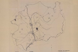 Comuna de Nogales provincia de Quillota, V región. [material cartográfico] :