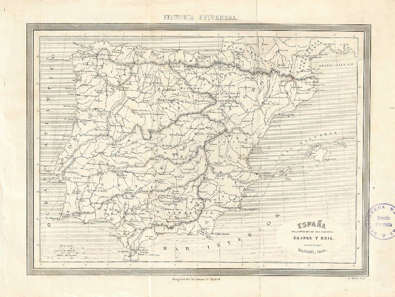 España en la invasión de los bárbaros  [material cartográfico]