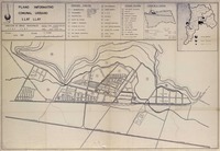 Plano informativo comunal urbano Llay-Llay Dirección de Obras Municipales Llay Llay ; dibujado por Roger I. Guerra Keim.