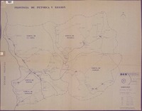 Provincia de Petorca : V Región [material cartográfico] : Municipalidad de La Ligua, Dirección de Obras. Dibujó María Inés Farfan