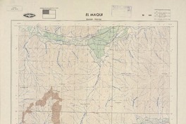 El Maqui 304500 - 703730 [material cartográfico] : Instituto Geográfico Militar de Chile.