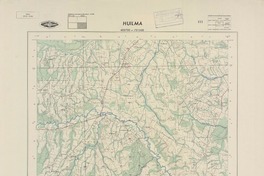 Huilma 403730 - 731500 [material cartográfico] : Instituto Geográfico Militar de Chile.