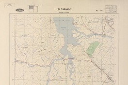 El Carmen 341500 - 712230 [material cartográfico] : Instituto Geográfico Militar de Chile.
