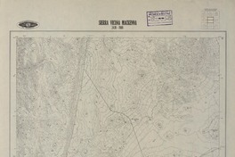 Sierra Vicuña Mackenna 2430 - 7000 [material cartográfico] : Instituto Geográfico Militar de Chile.