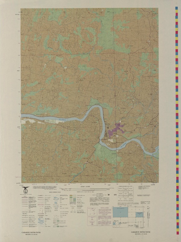 Carahue 383730- 730730 [material cartográfico] : Instituto Geográfico Militar de Chile.