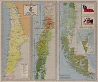 Mapa de Chile  [material cartográfico] Instituto Geográfico Militar.
