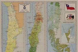 Mapa de Chile  [material cartográfico] Instituto Geográfico Militar.