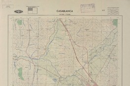 Casablanca 331500 - 712230 [material cartográfico] : Instituto Geográfico Militar de Chile.