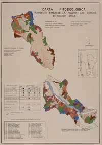 Carta fitoecológica IV región - Chile [material cartográfico] : M. Etienne, dirección científica.