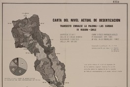 Carta del nivel actual de desertización IV región - Chile [material cartográfico]: M. Etienne, dirección científica.
