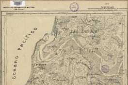 Navidad  [material cartográfico] Estado Mayor Jeneral del Ejército de Chile, Instituto Geográfico Militar.