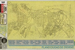 Plano ciudad de Osorno  [material cartográfico]