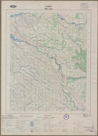 Coipué 3900 - 7215 [material cartográfico] : Instituto Geográfico Militar de Chile.