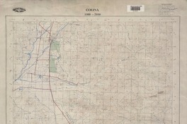 Colina 3300 - 7030 [material cartográfico] : Instituto Geográfico Militar de Chile.