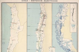 Chile sistemas eléctricos [material cartográfico]: ENDESA, Gerencia de Explotación, Subgerencia Comercial, Oficina de Información y Control de Resultados de Explotación-ODIC.