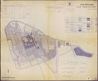 Plan regulador San Fernando  [material cartográfico] Luis Gómez Muñoz arquitecto.