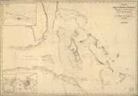 Carte des iles et bancs de Bahama, Passages a l'Ile de Cuba et au Golfe du Mexique  [material cartográfico] par M. M. E. Barnett R., Owen, F. Smyth ; publiée par Robiquet.