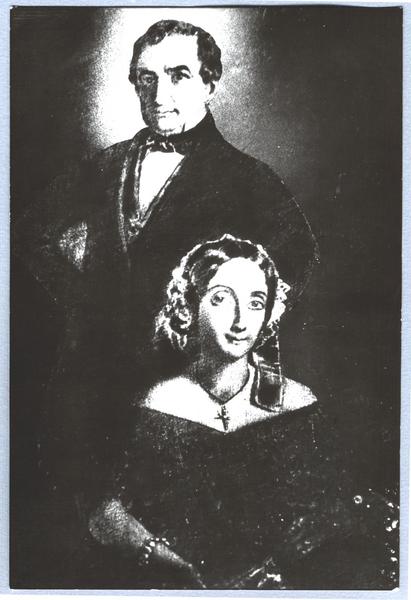 [Andrés Bello López y su esposa Isabel Dunn]