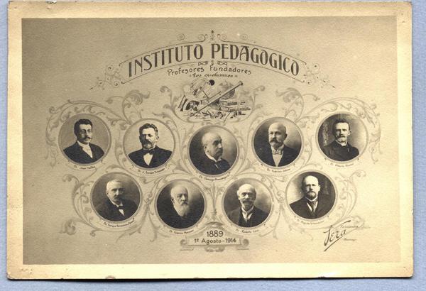 Instituto Pedagógico : Profesores fundadores