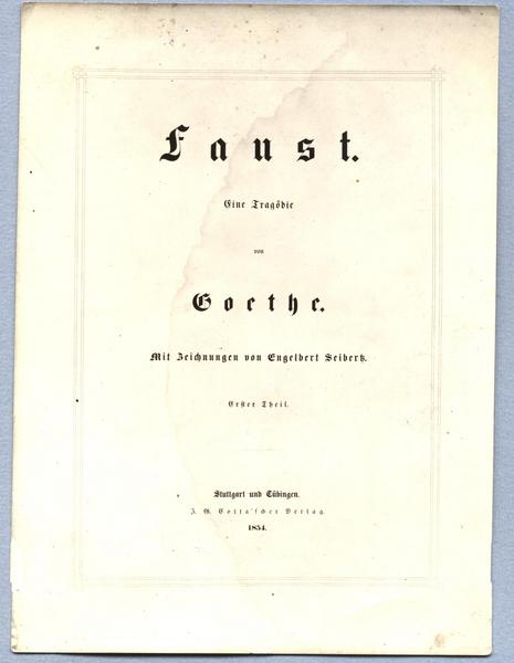 [Fausto de Goethe, 1854]