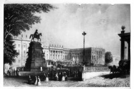 [Berlín] : [Universidad con el monumento a Federico el Grande].