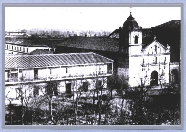 [Vista de la Capilla del Instituto Nacional, en San Diego y Estación de Sangre, 1859]