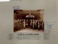 [Conflicto entre el gobierno del Presidente Balmaceda y el Congreso]: El Exmo. Sr. D. José Manuel Balmaceda contestando a la Comisión del Meeting habido en el Teatro Santiago el 13 de julio de 1890