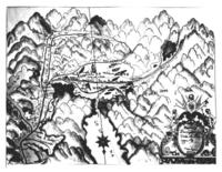 Planta y descripción del Valle de Aconcagua, Siglo XVIII
