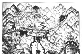 Planta y descripción del Valle de Aconcagua, Siglo XVIII
