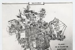 Plano de la ciudad de Santiago: Chile en Sevilla