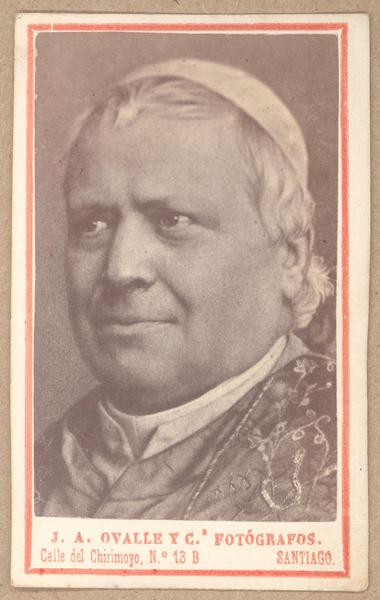 [Pío IX, retrato de cara]
