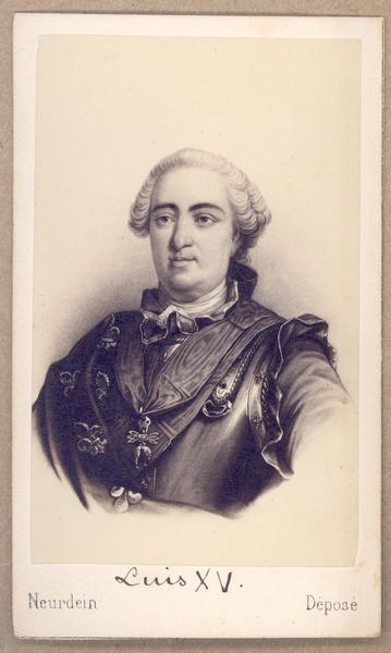 [Luis XV, retrato de medio cuerpo]