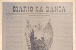 [Portada del Diario da Bahía, número especiale 25 de julio de 1902]