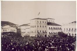 [Ejercicios militares, al salir de la Plaza de Consejo, Salvador de Bahía, 23 de julio de 1902